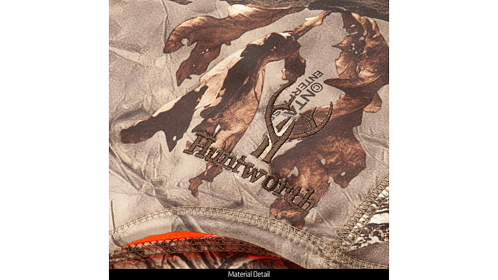 Huntworth Rawline Reversible Hunting Performance Fleece Balaclava - Mens, Hidden/Blaze, One Size, E-5517-HDN/BZ