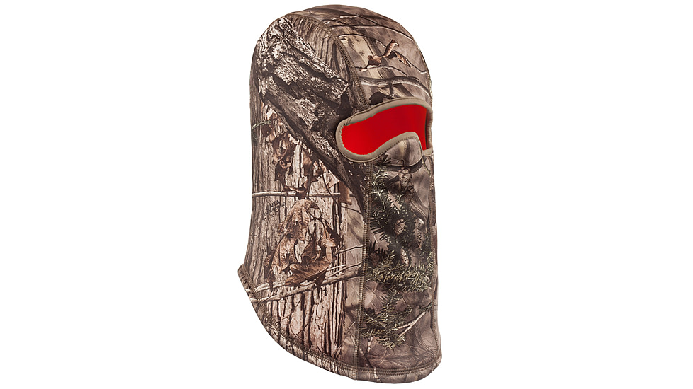 Huntworth Rawline Reversible Hunting Performance Fleece Balaclava - Mens, Hidden/Blaze, One Size, E-5517-HDN/BZ