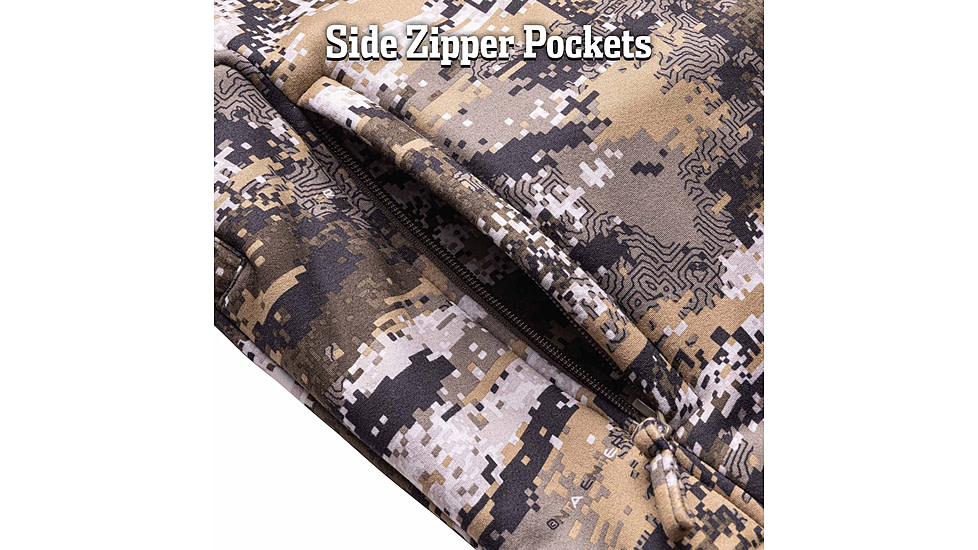 Huntworth Saskatoon Heat Boost Heavyweight Windproof Softshell Hunting Jacket - Mens, Disruption, 4XL, E-9542-DC-4XL