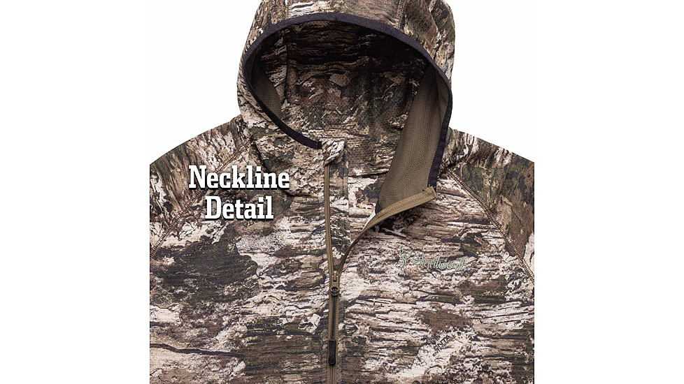 Huntworth Shelton Mid Weight Hoodie - Women's w/ Facemask, Large, Tarnen, E-9554-W-TRN-L