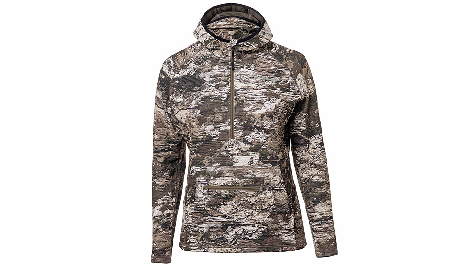 Huntworth Shelton Mid Weight Hoodie - Women's w/ Facemask, Large, Tarnen, E-9554-W-TRN-L