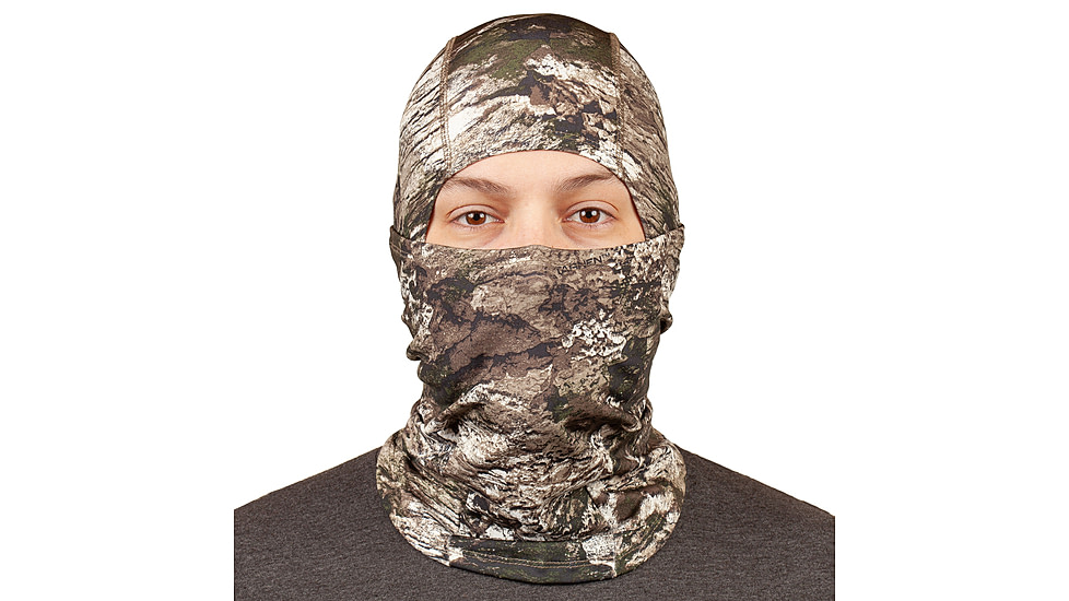 Huntworth Tenpeak Light Weight Unlined Pull Down Poly-Spandex Balaclava - Mens, Tarnen, One Size, E-5665-TRN