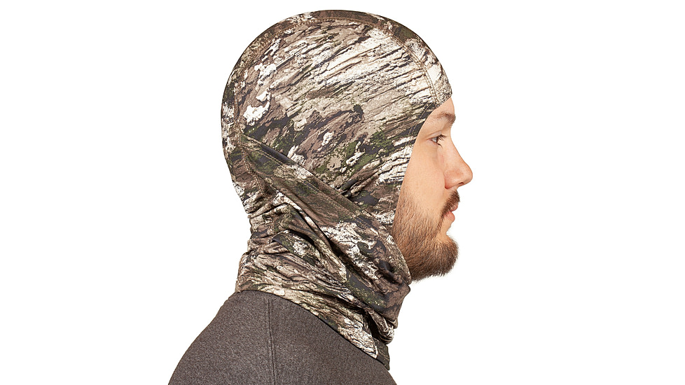 Huntworth Tenpeak Light Weight Unlined Pull Down Poly-Spandex Balaclava - Mens, Tarnen, One Size, E-5665-TRN
