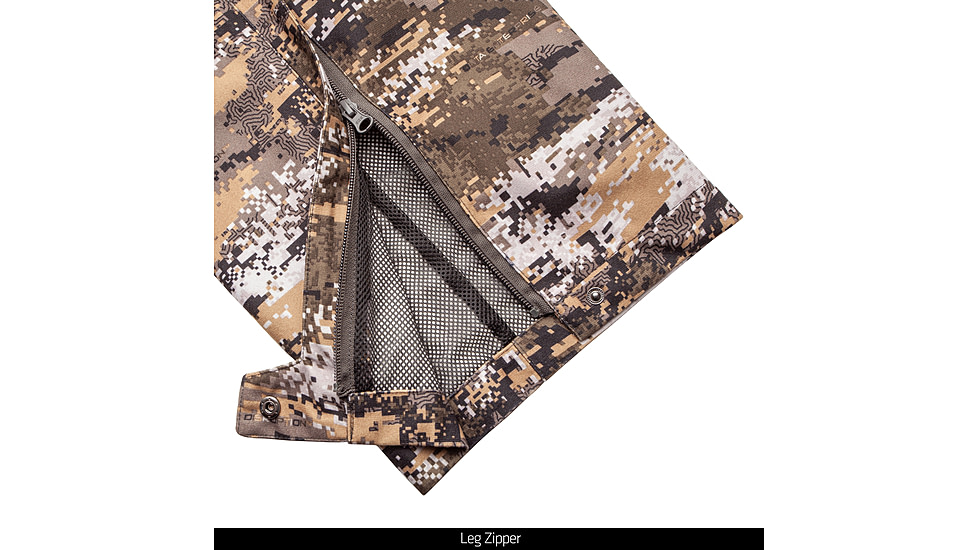 Huntworth Winsted Tricot Waterproof Rain Pants, Mesh Lining - Men's, Disruption, 4X-Large, E-9372-DC-4XL