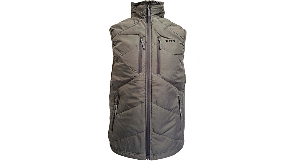 Huto Lifestyle 3M Insulated Everyday Vest, Grey, Small, 3M-INSLTD-VEST-S