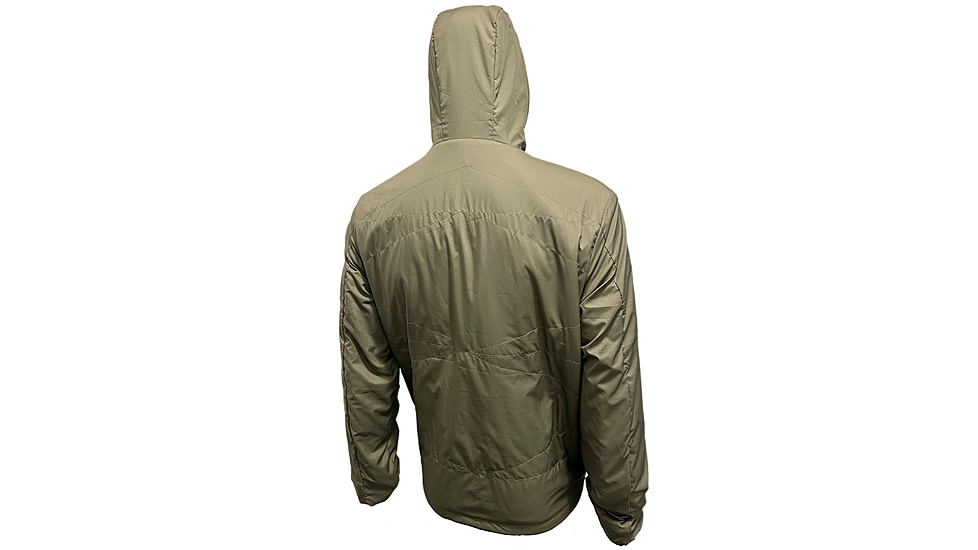 Huto Lifestyle Fuzzy Fleece Hoodie w/Nylon Outer Shell, Ranger Green, Large, FUZYFLCE-HDIE-RNGGRN-L