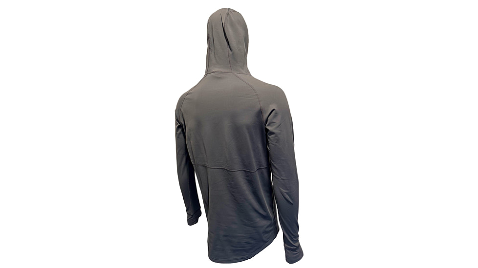 Huto Lifestyle Huto Lifestyle Synthetic Mid-Weight Hoodie/Base Layer, Grey, 3XL, SYNTC-WGHT-HDIE-GRY-XXXL