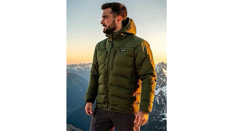 Huto Lifestyle Stalker Down Puffy Jacket, Army Green, 3XL, STLKDWN-JCKT-ARMGRN-XXXL