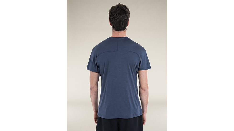 Icebreaker 150 MerinoFine Ace SS T-Shirt - Mens, Graphite, Small, IB0A56X8884S