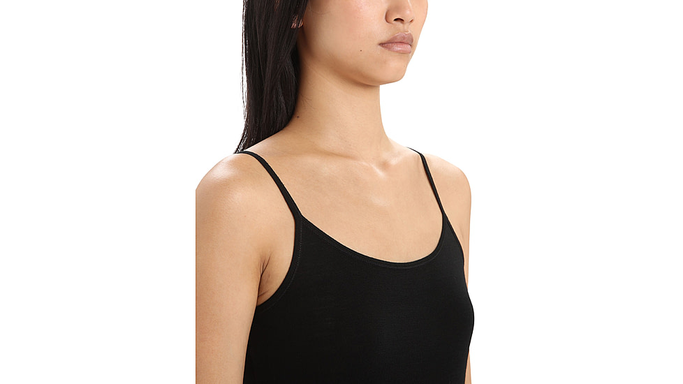 Icebreaker 175 Everyday Cami Thermal Singlet - Womens, Black, Extra Small, IB104469001XS