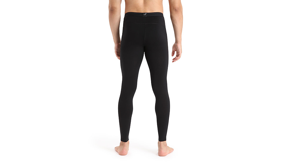 Icebreaker 200 Oasis Leggings w/ Fly - Mens, Black, Extra Small, IB104370001XS