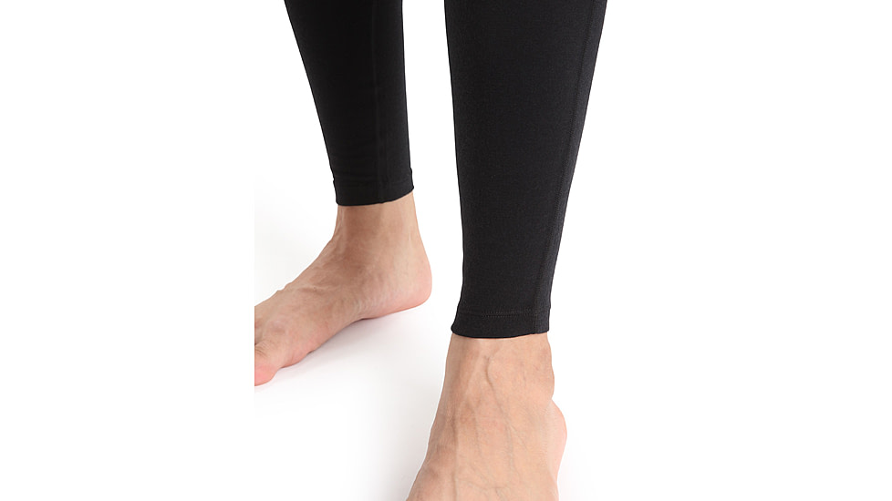 Icebreaker 200 Oasis Leggings w/ Fly - Mens, Black, Extra Small, IB104370001XS