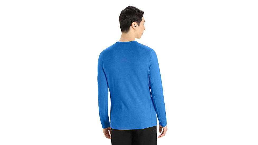 Icebreaker 200 Oasis Long Sleeve Crewe - Mens, Lazurite, Large, IB104365580L