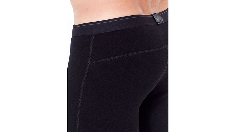 Icebreaker 260 Tech Thermal Leggings w/ Fly - Men's, Black, Small, IB104374001S