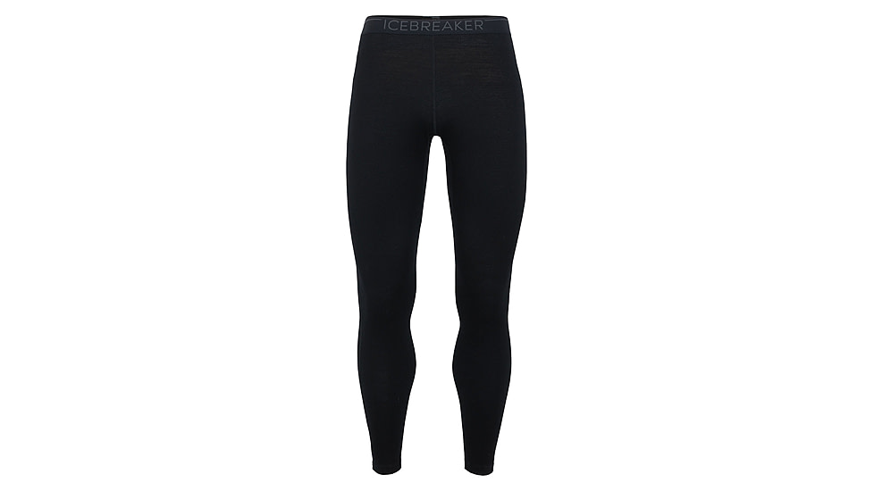 Icebreaker 260 Tech Leggings w Fly - Mens, Black, Small, 104374001S