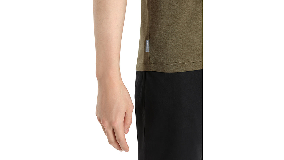Icebreaker Central Classic Short Sleeve T-Shirt - Men's, Loden, Medium, IB0A56JX069M
