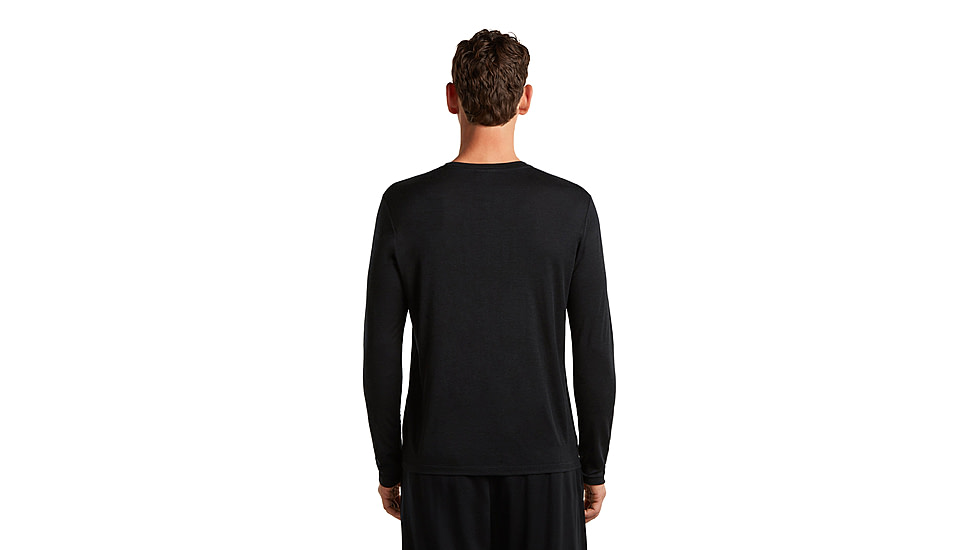 Icebreaker Merino 150 Tech Lite Long Sleeve IB Vertical Tee - Mens