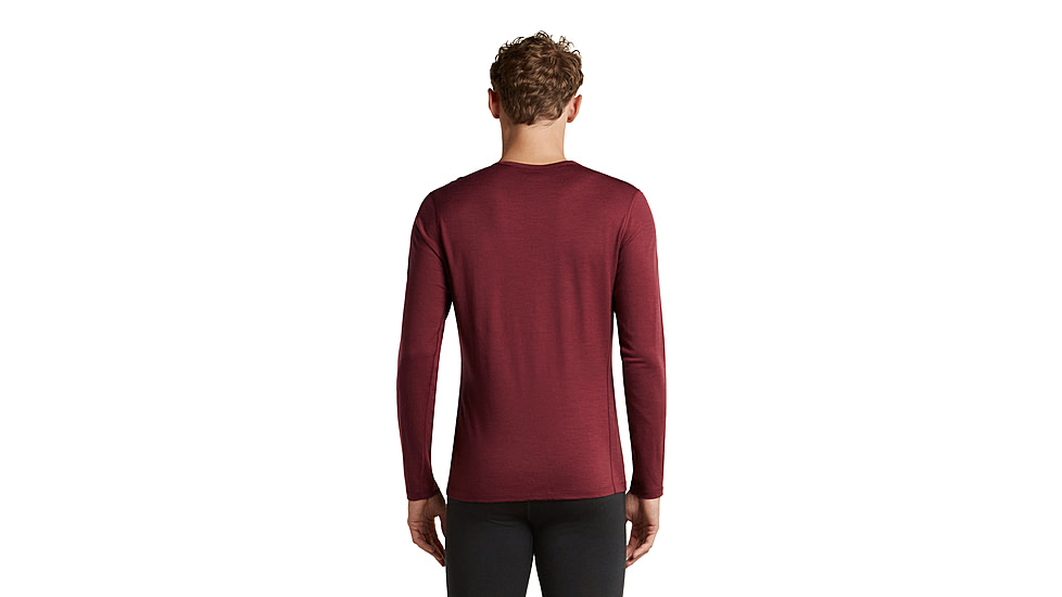 Icebreaker Merino 200 Oasis Long Sleeve Crewe Thermal Top - Mens