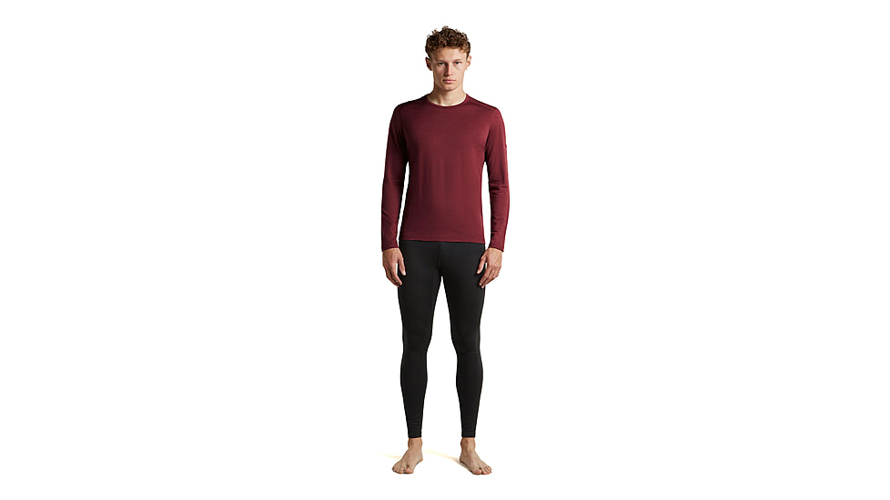 Icebreaker Merino 200 Oasis Long Sleeve Crewe Thermal Top - Mens