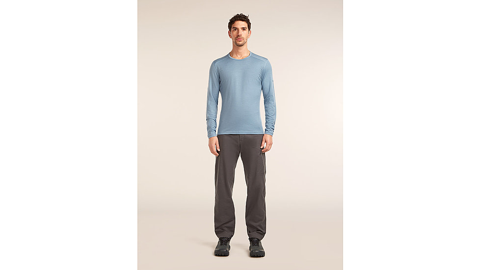 Icebreaker Merino 200 Oasis Long Sleeve Crewe Thermal Top - Mens