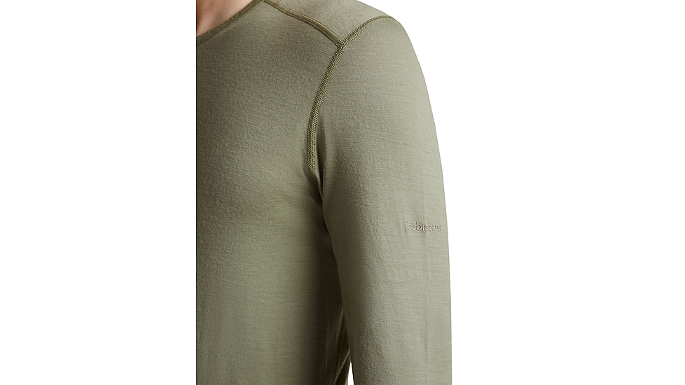 Icebreaker Merino 200 Oasis Long Sleeve Crewe Thermal Top - Mens