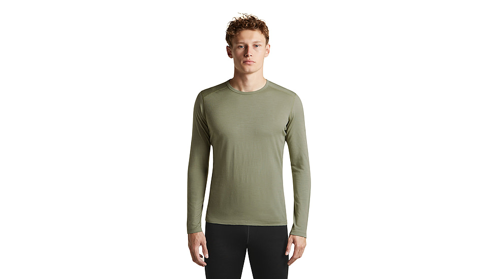 Icebreaker Merino 200 Oasis Long Sleeve Crewe Thermal Top - Mens