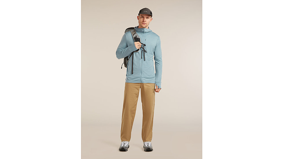 Icebreaker Merino 260 Quantum Long Sleeve Zip Hoodie - Mens
