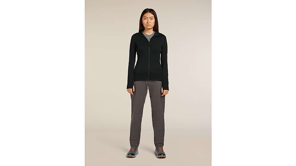 Icebreaker Merino 260 Quantum Long Sleeve Zip Hoodie - Womens