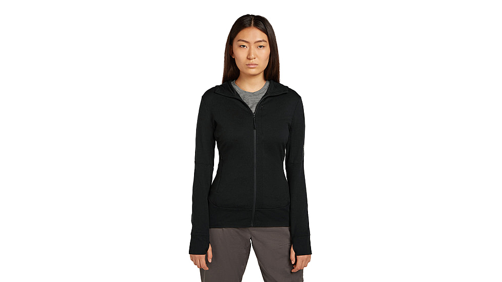 Icebreaker Merino 260 Quantum Long Sleeve Zip Hoodie - Womens