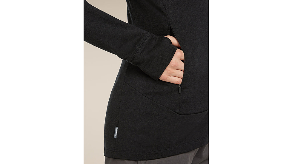 Icebreaker Merino 260 Quantum Long Sleeve Zip Jacket - Womens