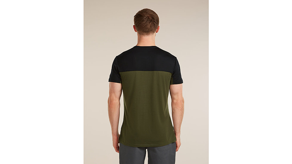 Icebreaker Merino Blend 125 Cool-Lite Sphere Short Sleeve T-Shirt Colour Block - Mens