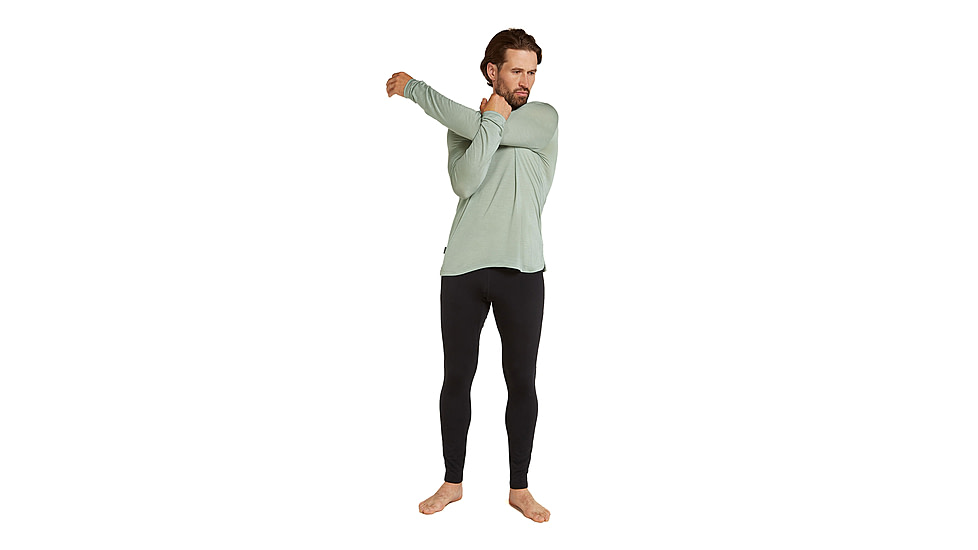 Icebreaker Men Merino 125 Cool-Lite Sphere LS Tee, Moss, L, IB0A56ZL01GL