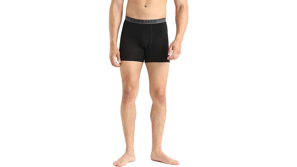 Icebreaker Merino 150 Anatomica Boxers - Mens, Black, Medium, IB103029001M