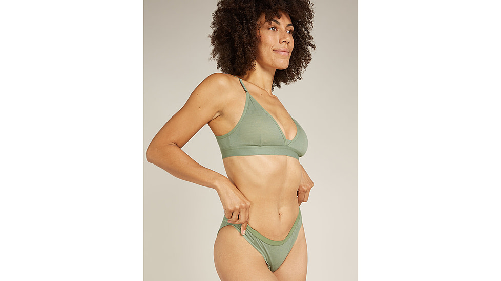 Icebreaker Merino 150 Siren Bikini - Womens, Lichen, Extra Small, IB103164A74XS