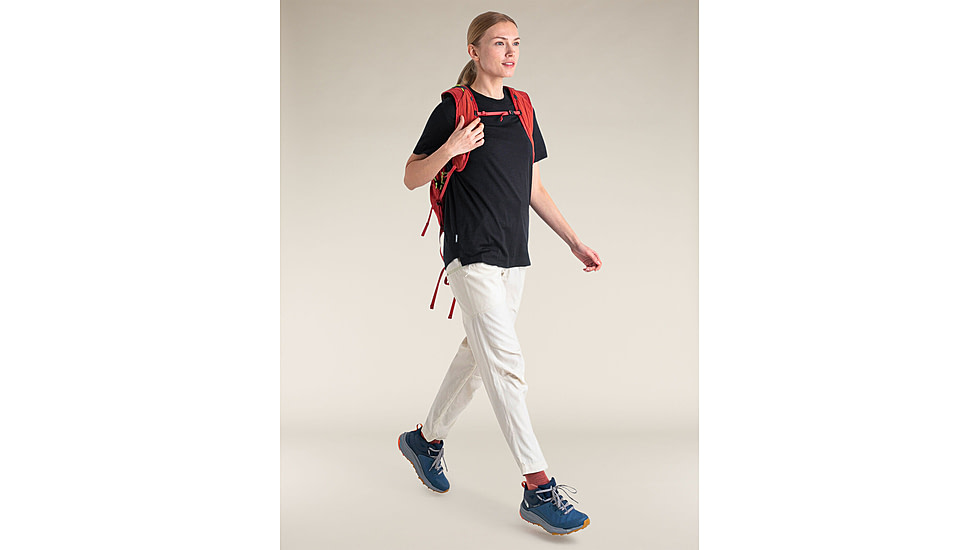 Icebreaker Merino 150 Tech Lite SS Relaxed T-Shirt - Women's, Black, Extra Small, IB0A56XZ001XS