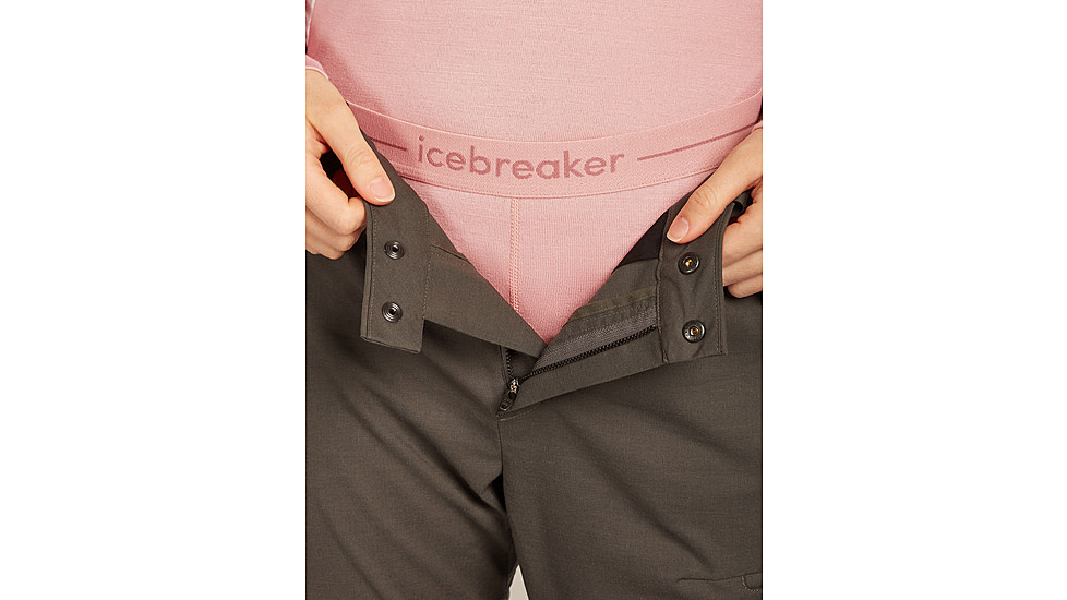 Icebreaker Merino 260 Tech Leggings - Womens, Blush, Medium, IB1043920GUM