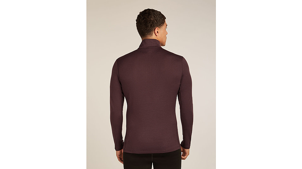 Icebreaker Merino 260 Tech Long Sleeve Half Zip Thermal Top - Mens, Java, Large, IBB043720GWL