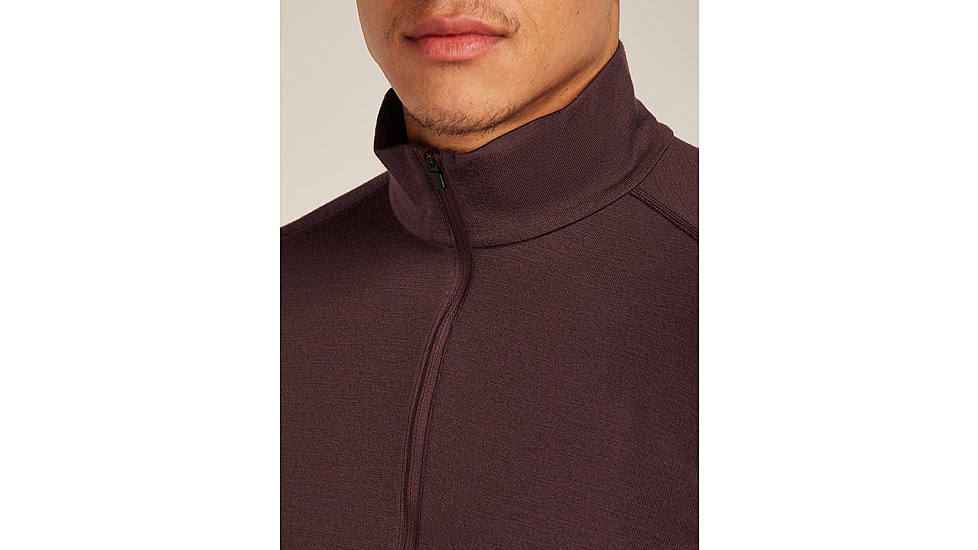 Icebreaker Merino 260 Tech Long Sleeve Half Zip Thermal Top - Mens, Java, Large, IBB043720GWL