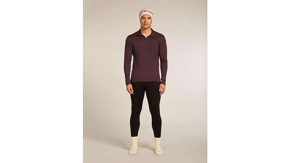 Icebreaker Merino 260 Tech Long Sleeve Half Zip Thermal Top - Mens, Java, Large, IBB043720GWL