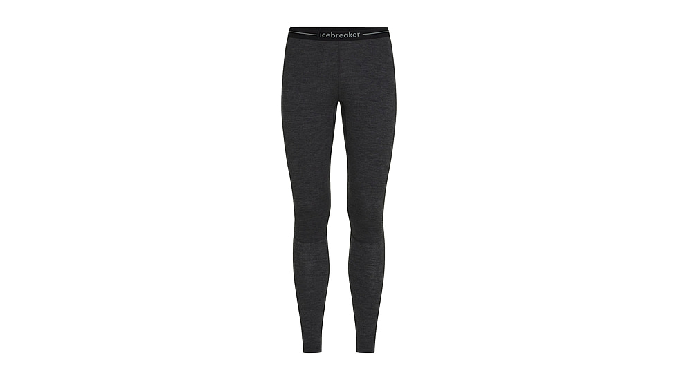 Icebreaker Merino 260 ZoneKnit Leggings - Mens, Jet HTHR, Extra Large, IB0A56HG011XL