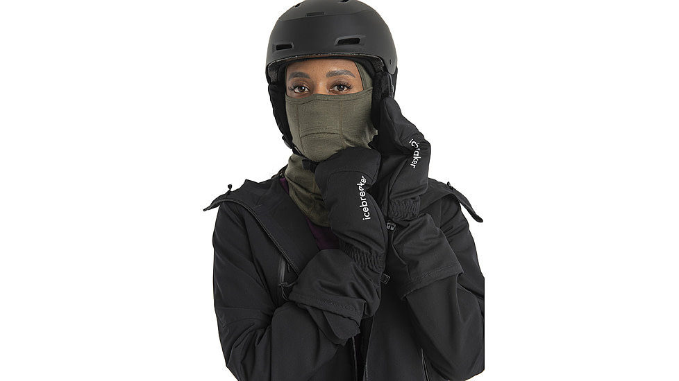 Icebreaker Oasis Balaclava, Loden, One Size, IB102739069OS