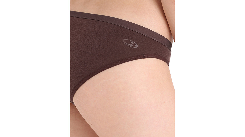 Icebreaker Siren Bikini Briefs - Womens, Umber, Extra Large, IB103164738XL