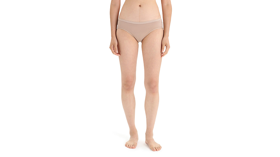 Icebreaker Siren Hipkini Briefs - Womens, Praline, Medium, IB104704347M