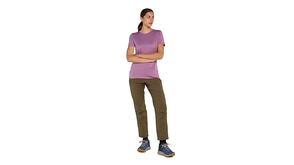 Icebreaker Women Merino 150 Tech Lite SS Tee, Deco, M, IB0A56Y802VM