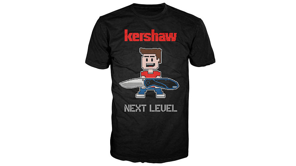 Kershaw Blur Pixel Art T-Shirt - Men's, Large, SHIRTKERPIXELL