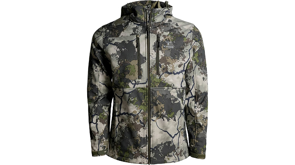 Kings Camo Hunter Ranger Soft Shell Jacket - Mens