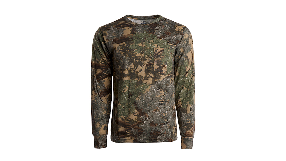 Kings Camo Classic Long Sleeve Tee, Desert Shadow, Large, KCB104-DS-L