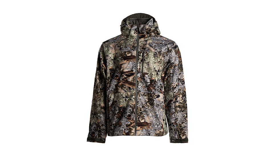 Kings Camo Wind-Defender Fleece Jacket, Desert Shadow, Medium, KCM1650-DS-R-M
