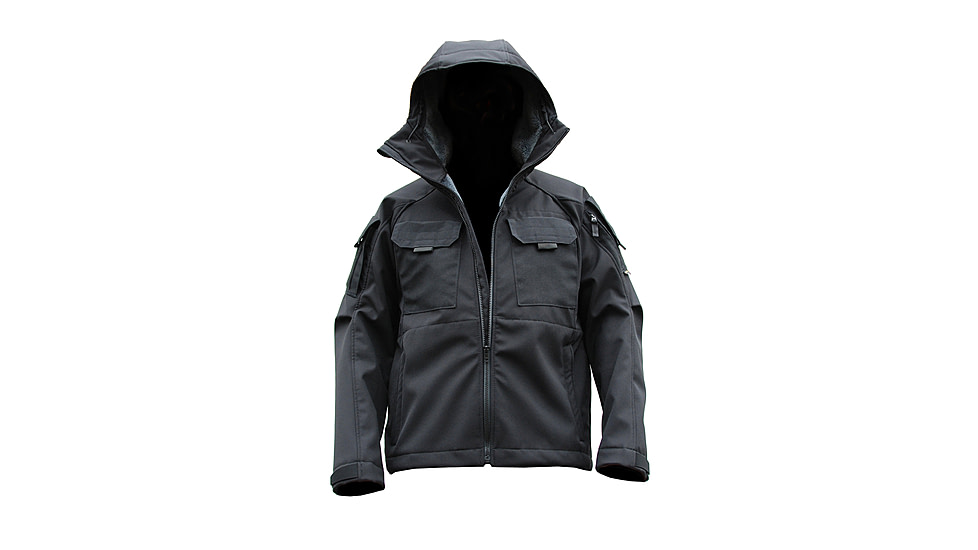 KITANICA Winter Softshell Jacket - Mens, Black, Extra Large, 403-BLK-XLG