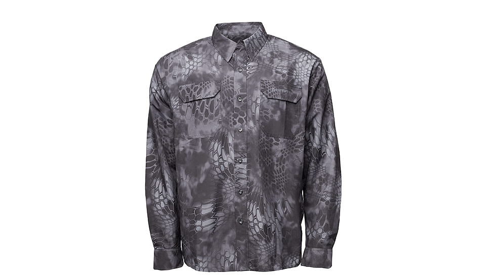 Kryptek Anemos Long Sleeve - Mens, Typhon, Medium, 19ANELST4